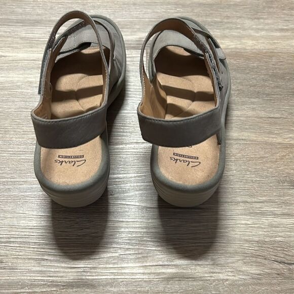 CLARKS Collection Soft Cushion Reedly Juno Wedge Heel - Picture 5 of 8